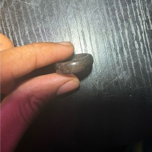 old brown ceramic ring